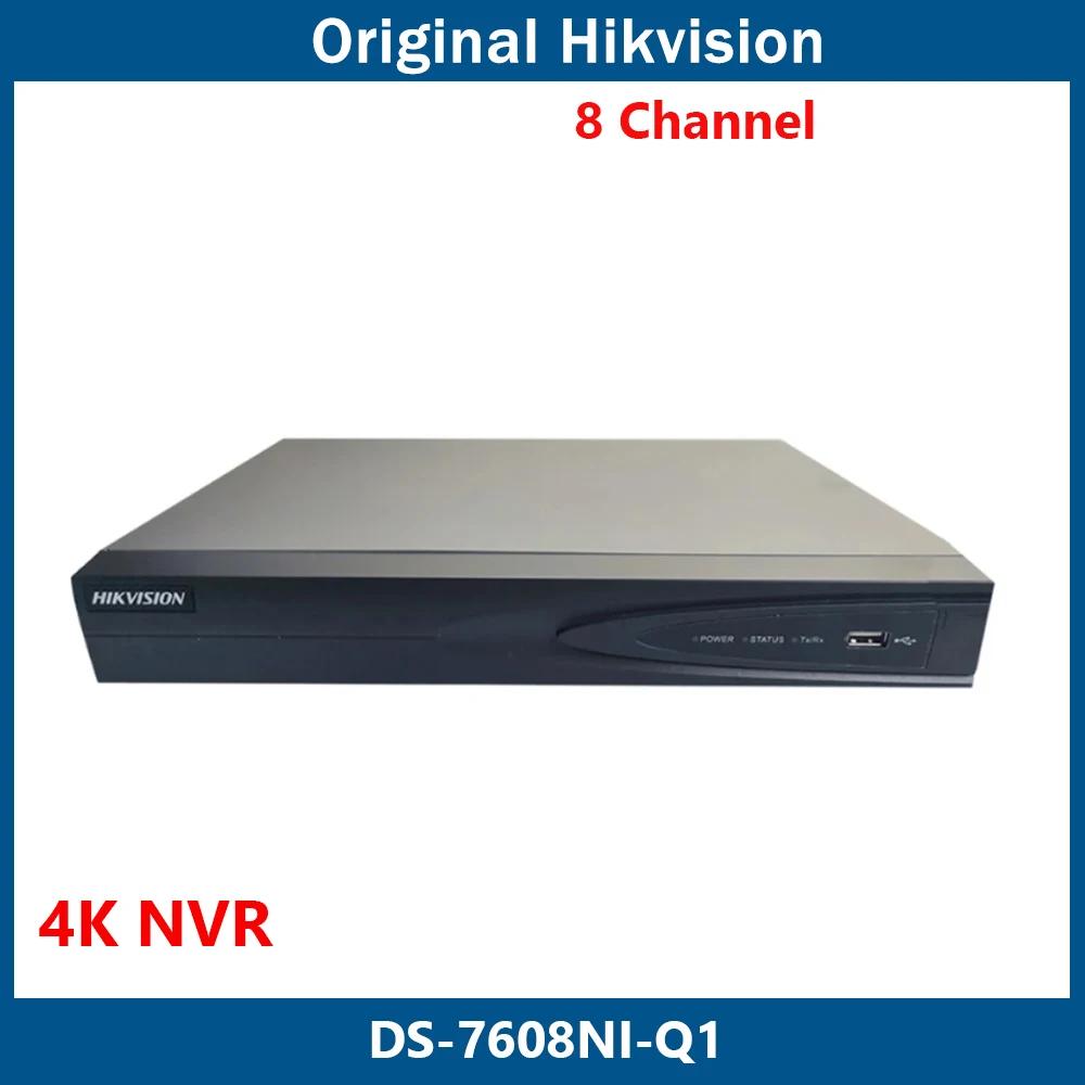 Hikvision Ȩ ȣ Ʈũ  DS-7608NI-Q1, IP ī޶ Է 8 ä 1U 4K NVR 8ch, H.265 + 80 Mbps 1 SATA